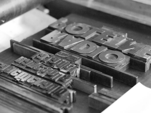 Créations Typographiques <br>l’Atelier à l’Envers
