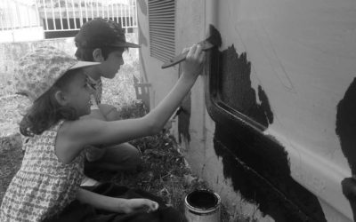 Fresque Melting Paint